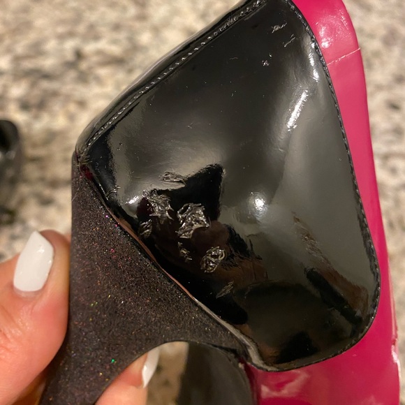 COPY - BCBGeneration PL-Please Magenta Glitter He… - Picture 4 of 13